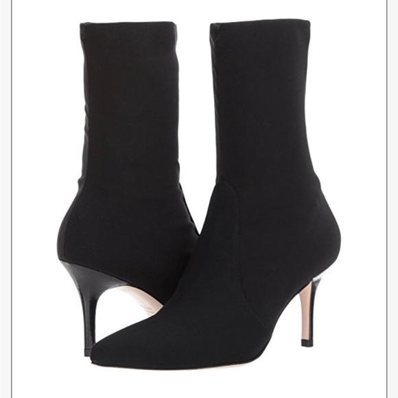 Stuart Weitzman Shoes - Stuart Weitzman Axiom Black Heeled Booties
